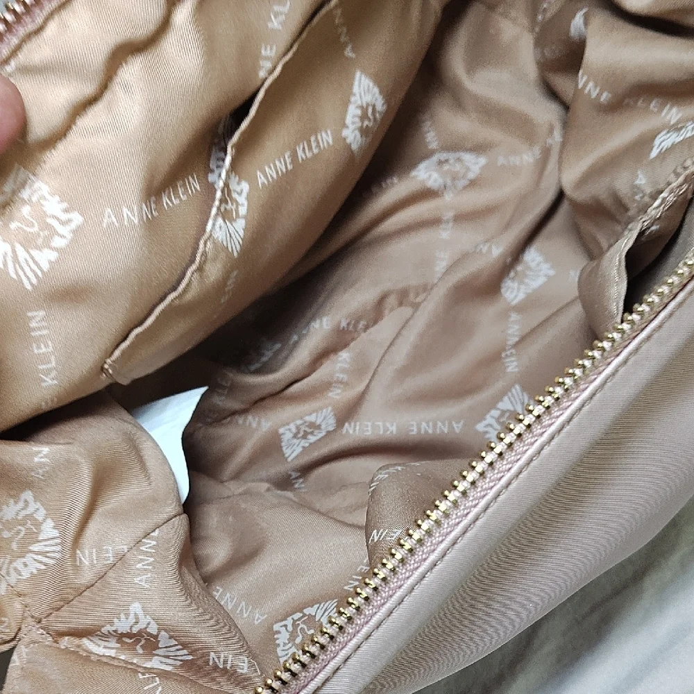 Anne Klein Soft Pink Cosmetic Bag